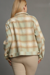 Pistachio Plaid Jacket