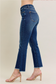 Judy Blue Dark Wash Kick Flare- Short