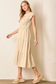 Neutral Moment Midi Dress