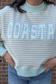 Coastal Mock Neck Pullover