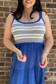Skies are Blue Midi Dress