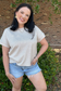 Keep It Together Top -Ivory