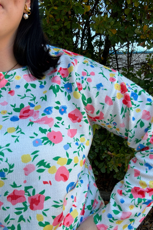 Spring Fling Knit Top