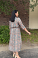 Abstract Print Midi Dress - Shop Ravel