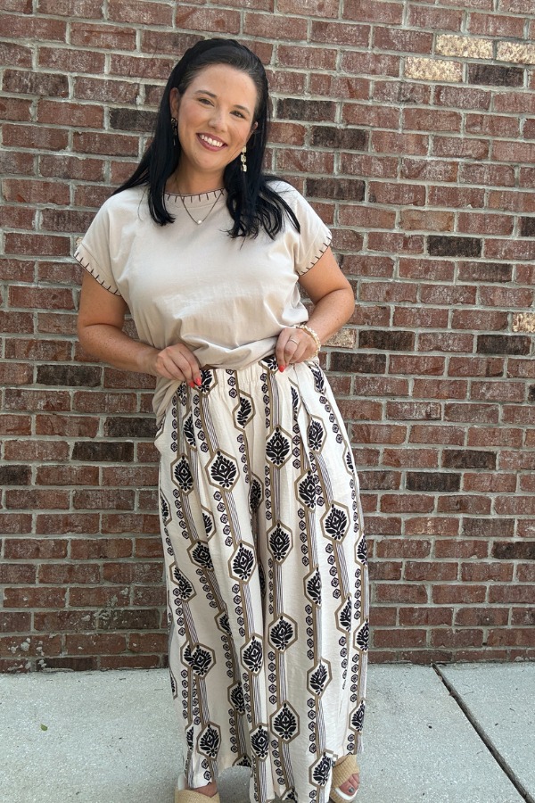 Geometric Inspired Pants