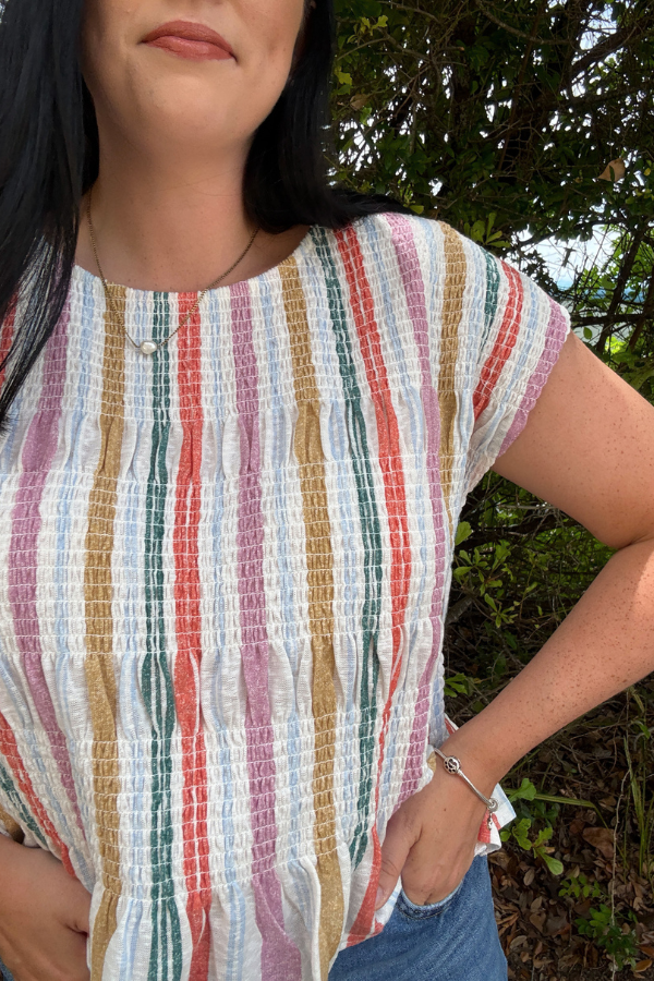 Tiered Smock Top