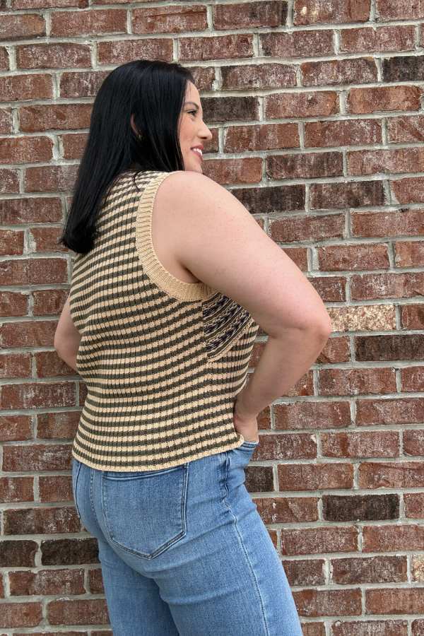 Patchwork Stripe Knit Tank - Shop Ravel