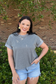 Keep It Together Top - Charcoal - Shop Ravel