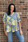 Patchwork Print Top - Shop Ravel