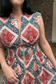Allover Print Midi Dress