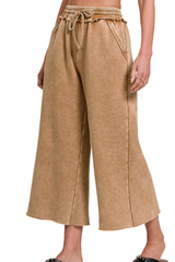 Keep It Comfy Sweatpants- Camel