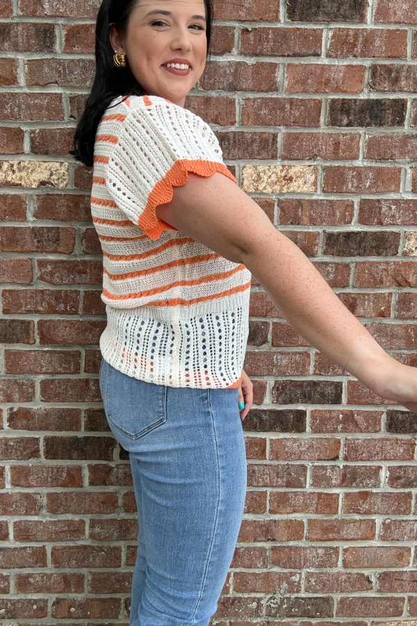 Scallop Hem Top - Shop Ravel
