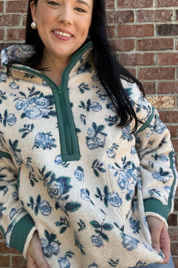 Garden Floral Pullover
