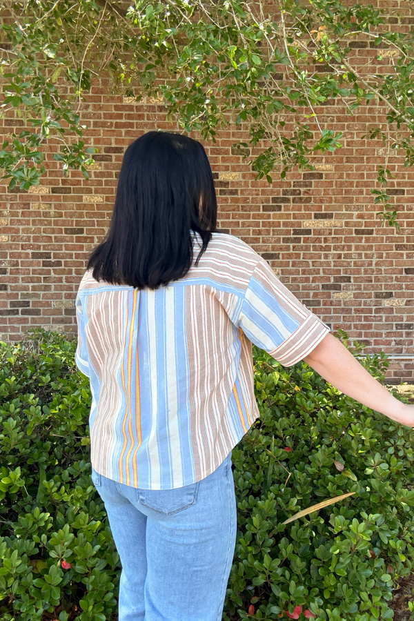 Multi Stripe Top - Shop Ravel