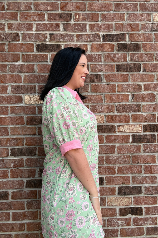 Contrasting Details Dress - Shop Ravel