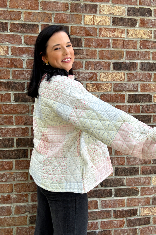 Textured Quarter Zip