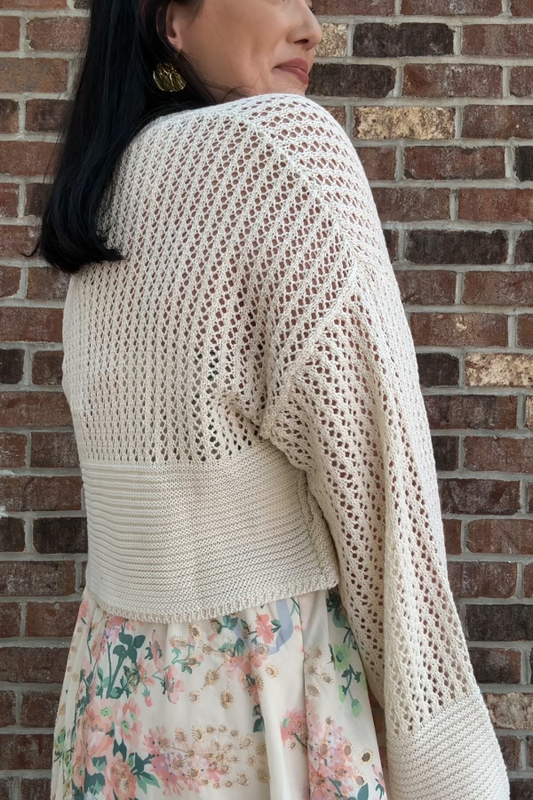 Crop Cardigan Sweater