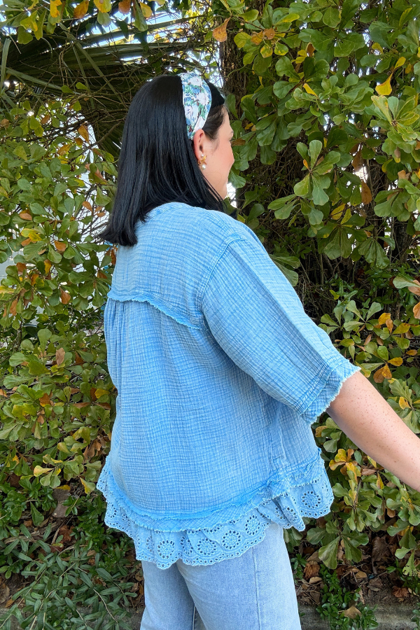 Ocean Blue Top - Shop Ravel