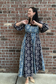 Floral Bloom Smocked Maxi Dress