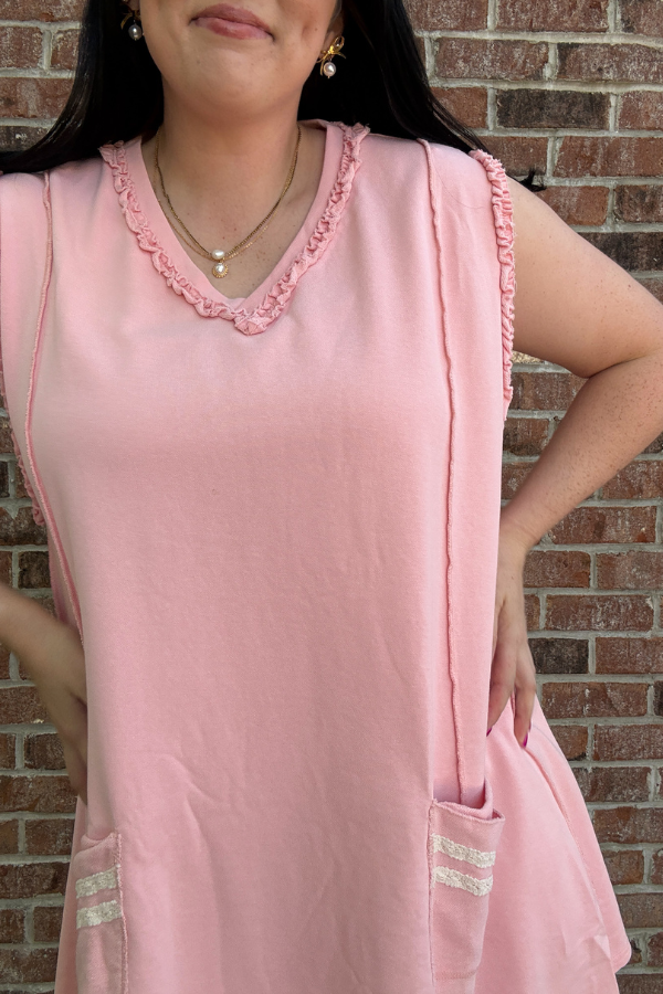 Threaded Detail Dress - Shop Ravel