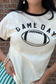 Game Day Football Ringer Graphic Top