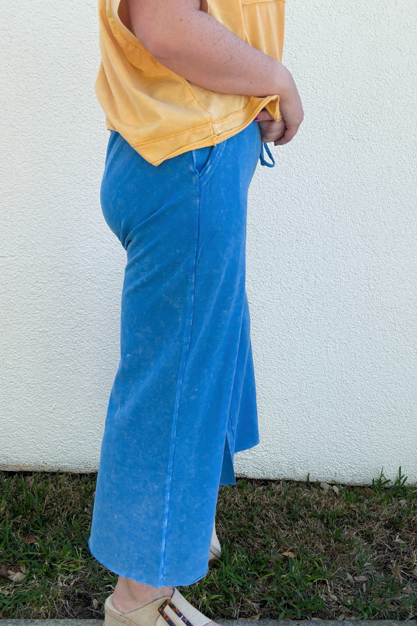Keep It Together Sweatpants- Ocean Blue - Shop Ravel