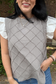 Faux Suede Top
