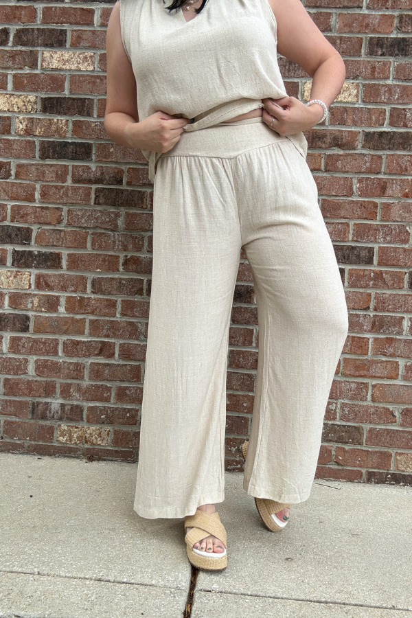 Linen Set- Pants - Shop Ravel