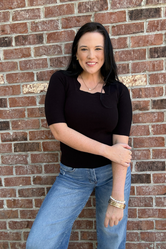 Sweetheart Scallop Top