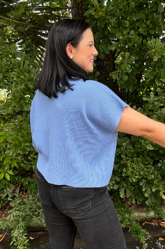 Mock Up Sweater Top