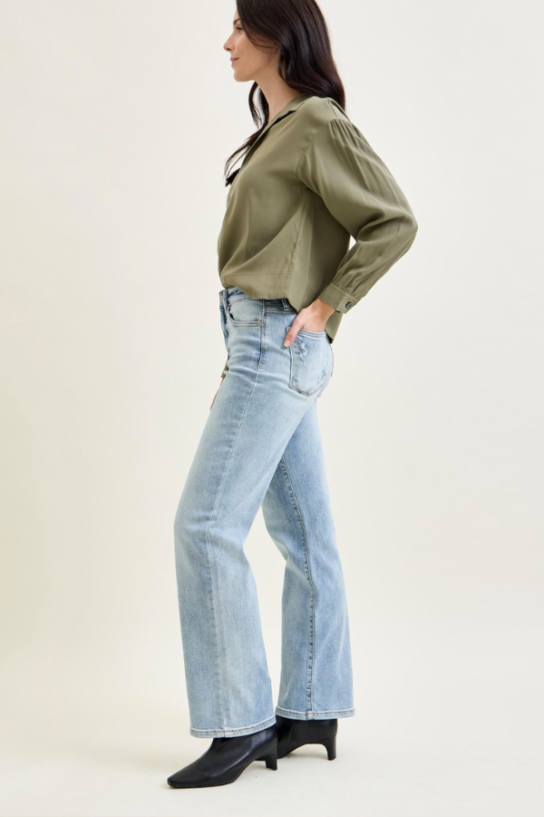 Judy Blue High Rise Straight Leg - 82501