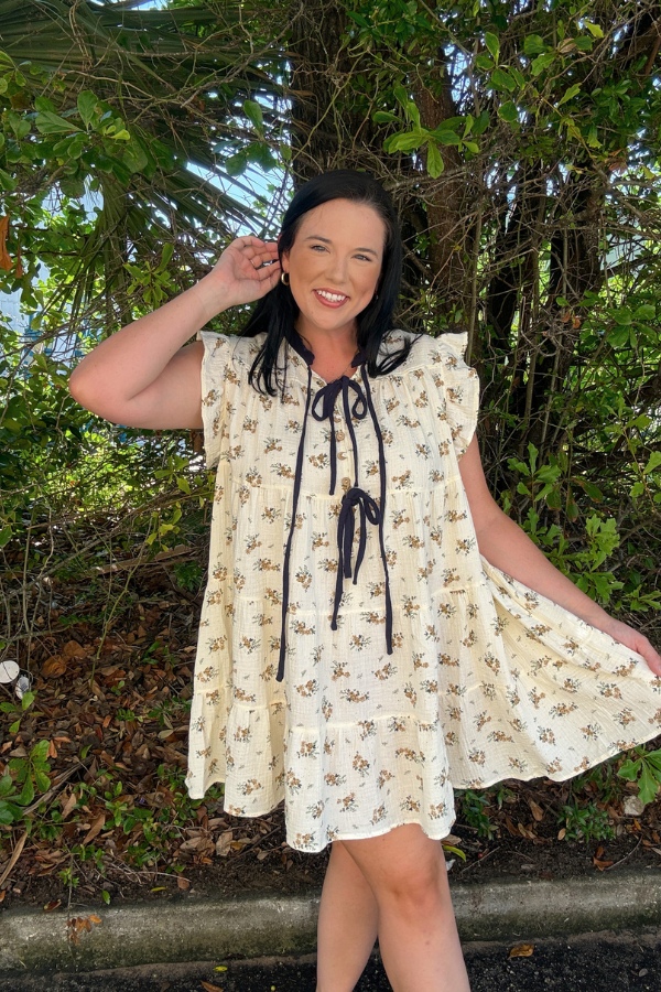Front Tie Dress