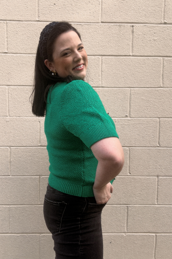 Star Fish Cardigan - Green - Shop Ravel