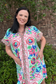Mediterranean Print Dress - Shop Ravel