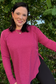 Baby Knit Top-Cabernet