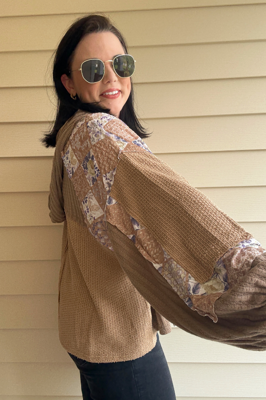Roomy Fit Zip Up Jacket