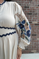 Embroidered Tiered Midi Dress