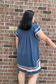 Linen Contrast Dress - Shop Ravel