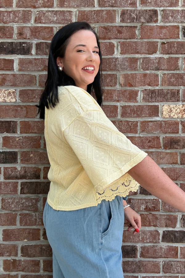 Soft Yellow Top - Shop Ravel