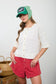 Waffle Knit Button Down Top - Shop Ravel