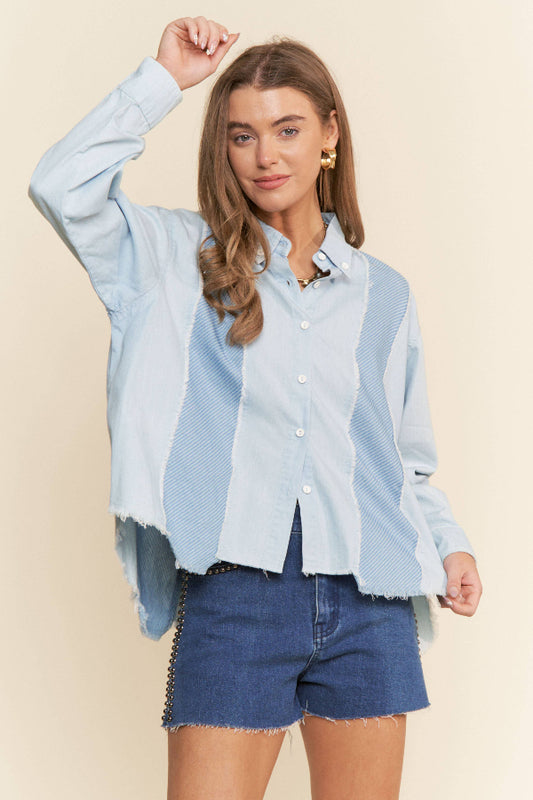 Baby Blue Top
