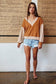Contrast Details Terry Top