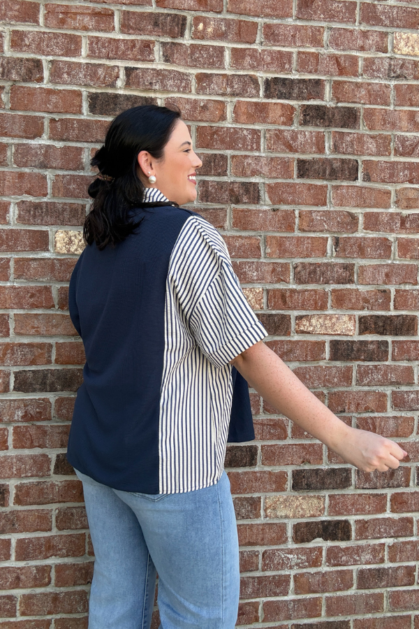 Contrasting Moments Top - Shop Ravel