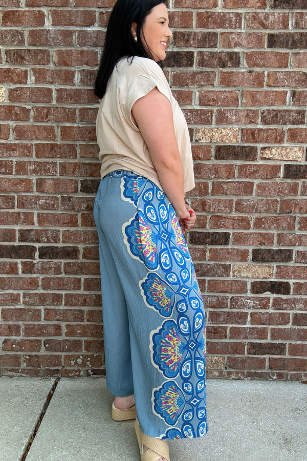 Dusty Blue Pants - Shop Ravel