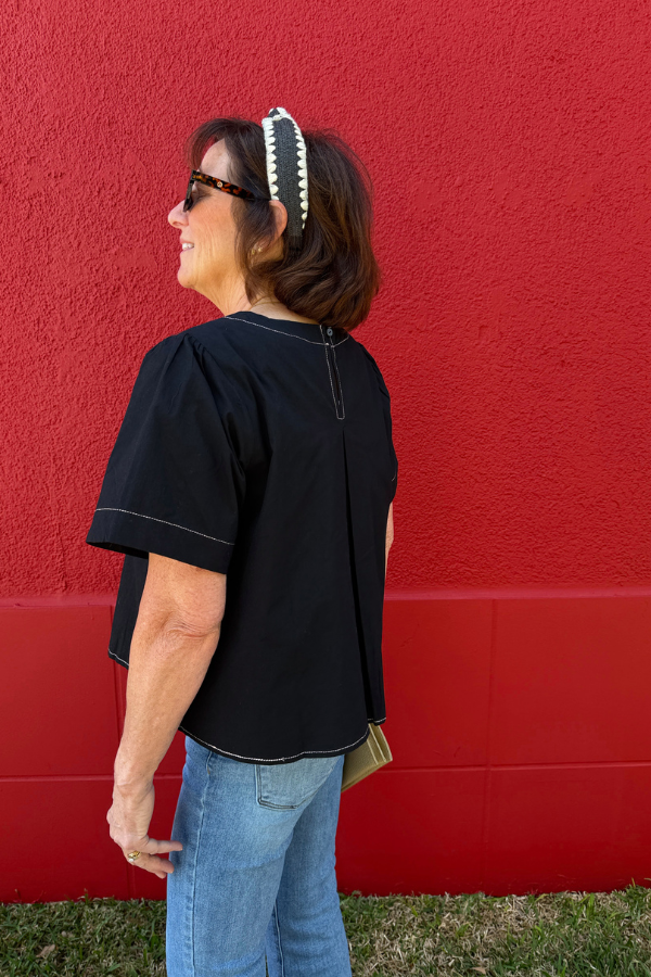 Seam Details Top - Shop Ravel
