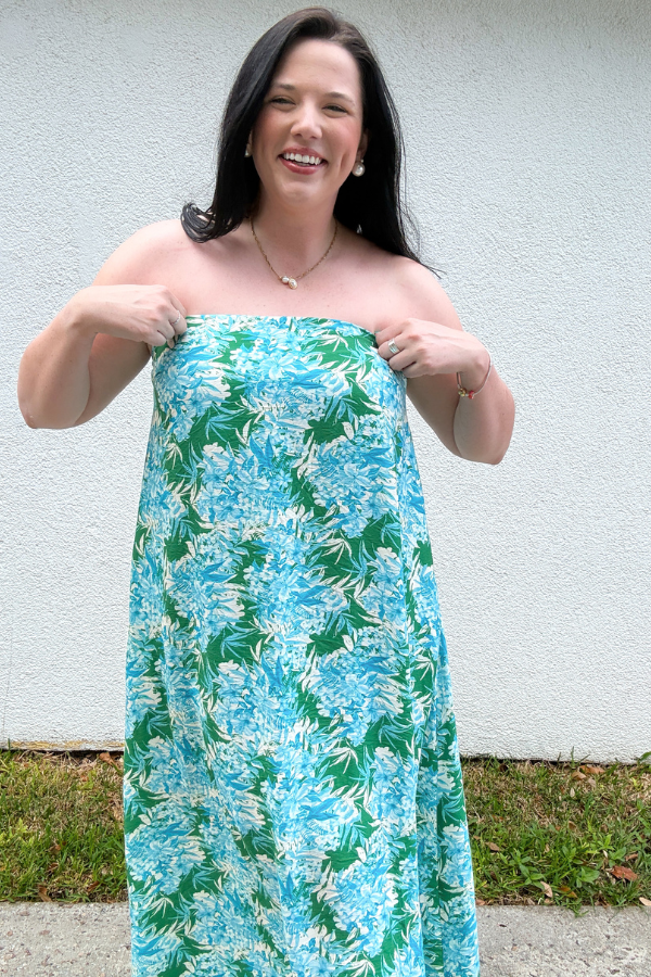Straight Across Maxi Dress