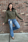 Risen Mid Rise Wide Leg Jeans - Shop Ravel