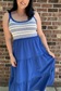 Skies are Blue Midi Dress