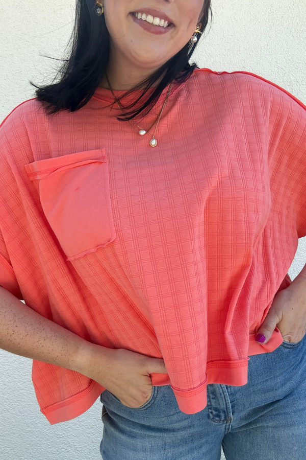 Coral Creation Top - Shop Ravel
