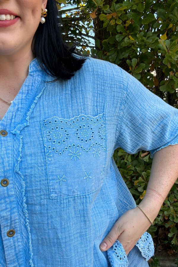 Ocean Blue Top - Shop Ravel